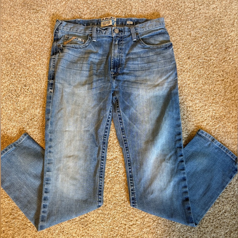 Ariat Men's traditional relaxed boot cut M2 jeans
